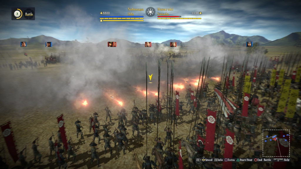 Nobunaga’s Ambition Sphere of Influence Skirmish Volley